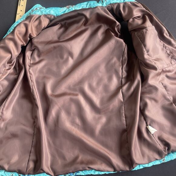 Cheekys Womens Puffer Vest Small Full Zip Horse Equestrian Ranch Cowgirl Rodeo - Picture 6 of 14